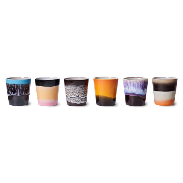 HK ceramic mugs set/6 Stellar 7173