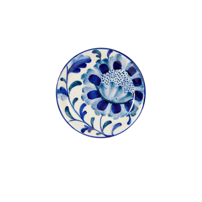 RtS Dish Blue Flowers design 3