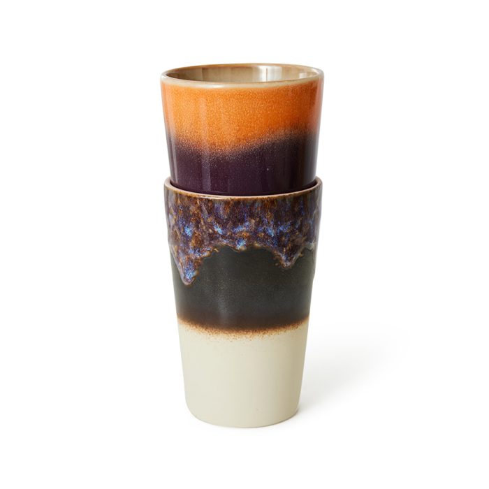 HK ceramic tea mugs set/2 7060 Dusk