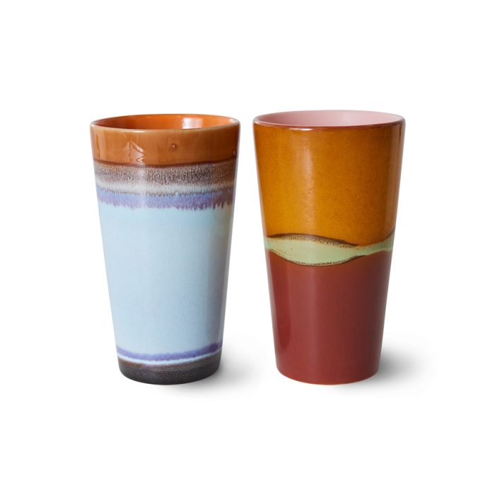 HK ceramic latte mugs set/2 7240 Clash