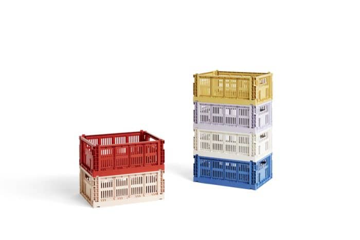 HAY Colour Crate Medium Electric Blue