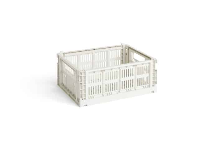 HAY Colour Crate Medium Off White