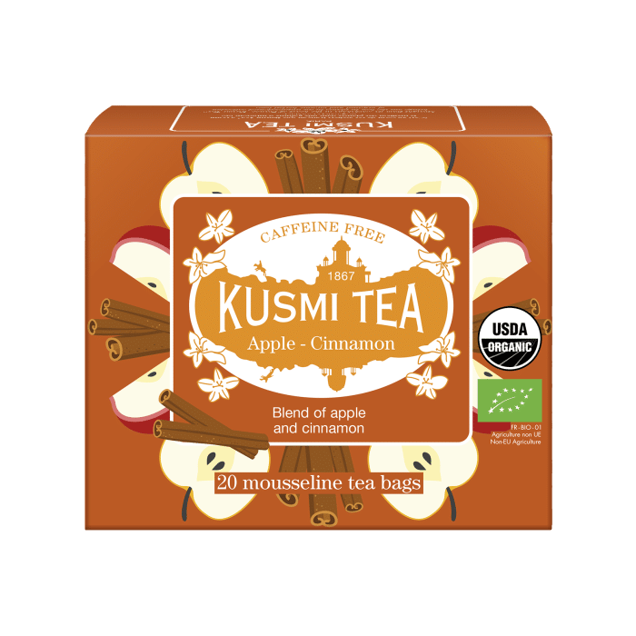 Kusmi Tea Apple-Cinnamon Bio zakjes