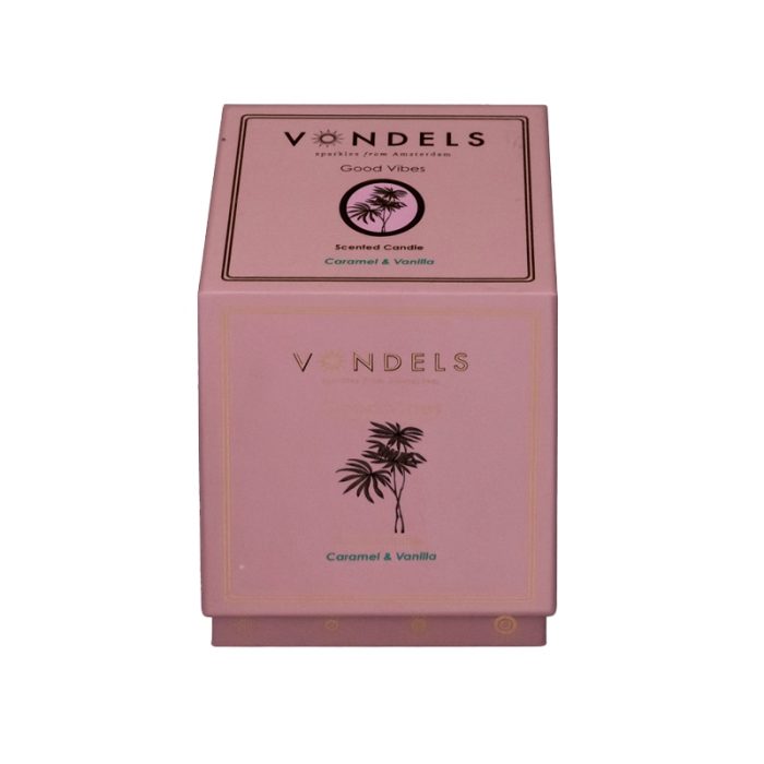 Candle scented Good Vibes Beige