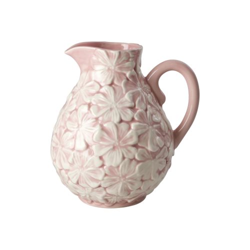 Rice Ceramic FlowerJug Perfect Pink Medium