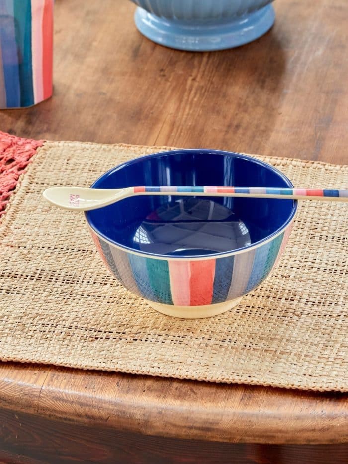 Rice mel bowl NY stripes