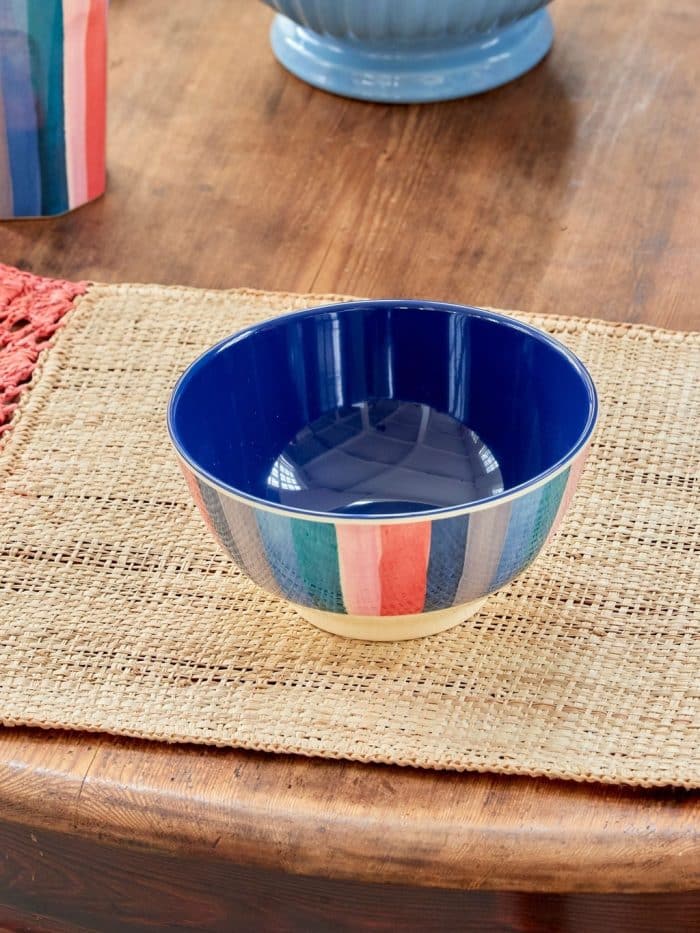 Rice mel bowl NY stripes