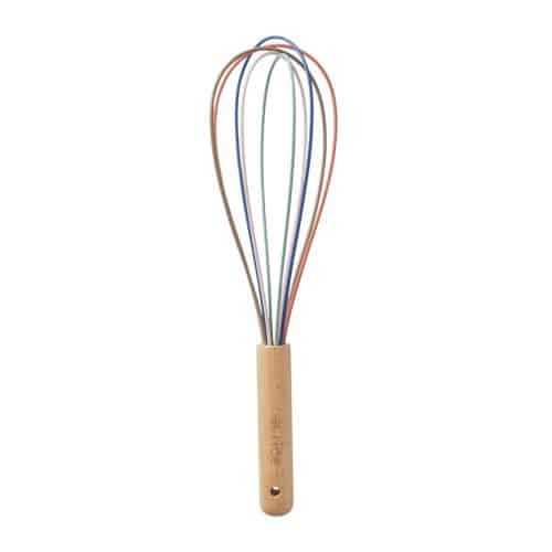 Rice colors Whisk wooden handle NY Minute