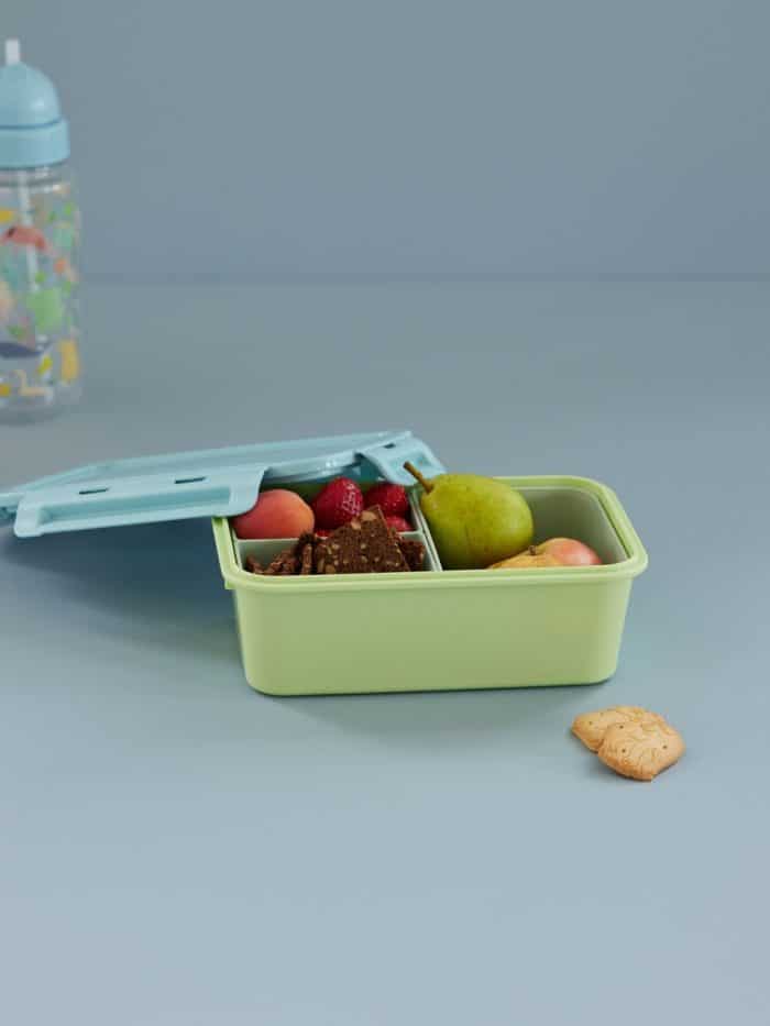 Rice lunchbox Soft Green & Blue