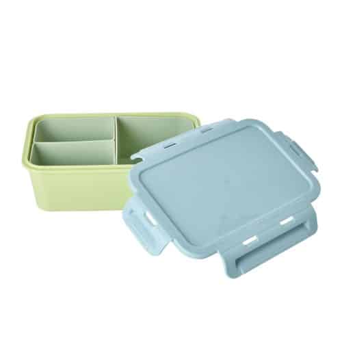 Rice lunchbox Soft Green & Blue