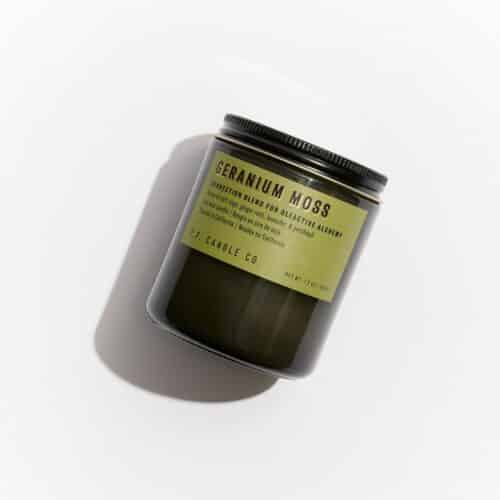 P.F. Geranium Moss Soy Candle Alchemy