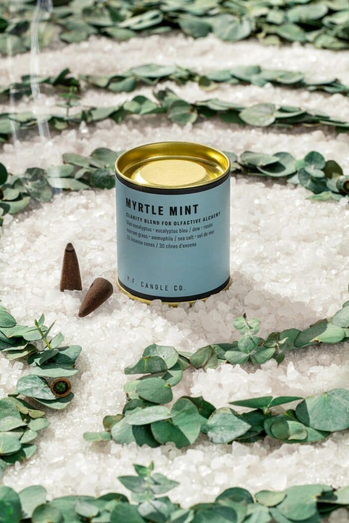 P.F. Myrtle Mint Incense Cones Alchemy