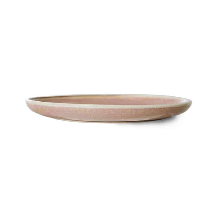 HK Chef's Ceramics Side Plate Rustic Pink