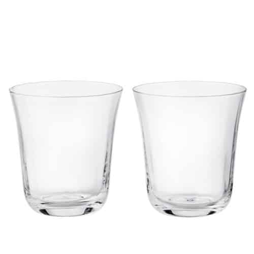 Water Glass Nora Clear set/2