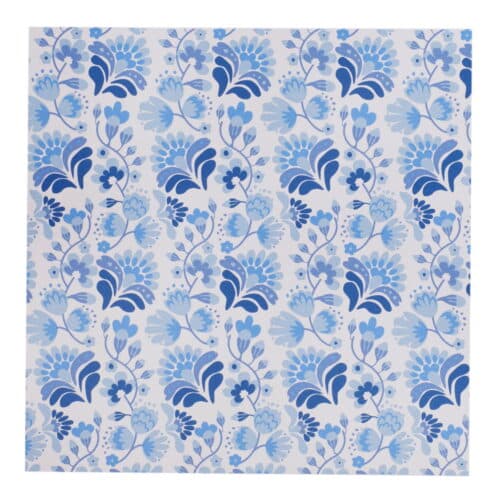 Paper Napkin Marigold Indigo 50pcs