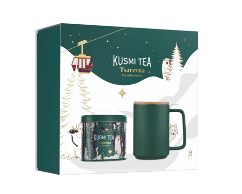 Kusmi Tea Tsarevna giftset tea infuser '24