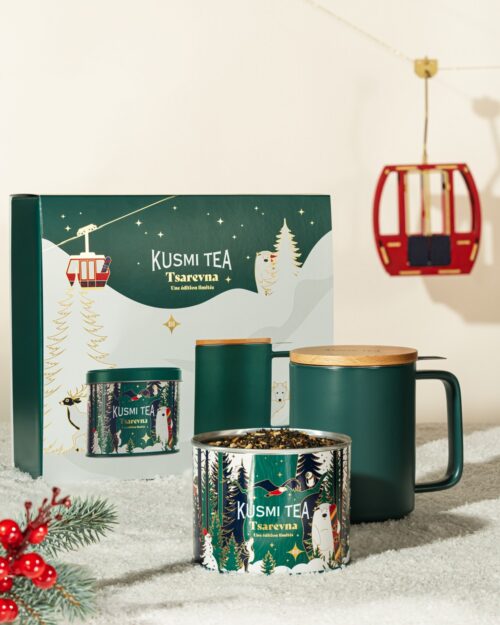 Kusmi Tea Tsarevna giftset tea infuser '24