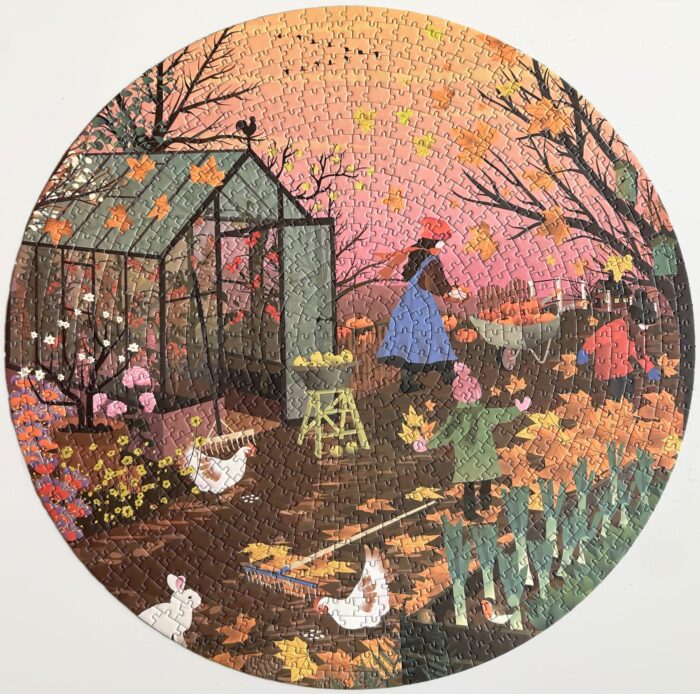 Vissevasse Puzzel Rond 1000st Autumn Feeling