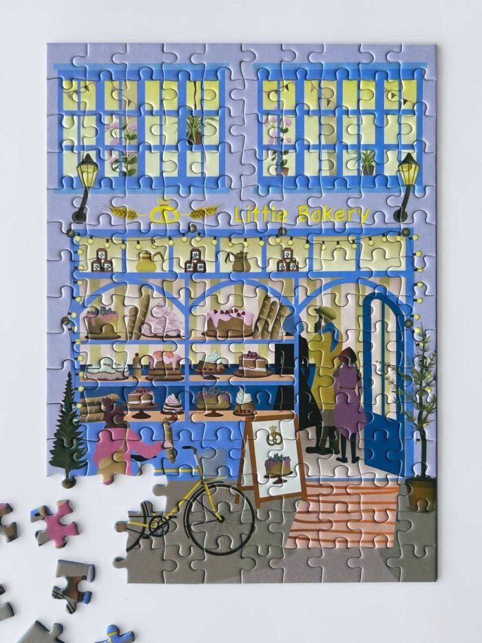 Vissevasse Puzzel 150st Little Bakery