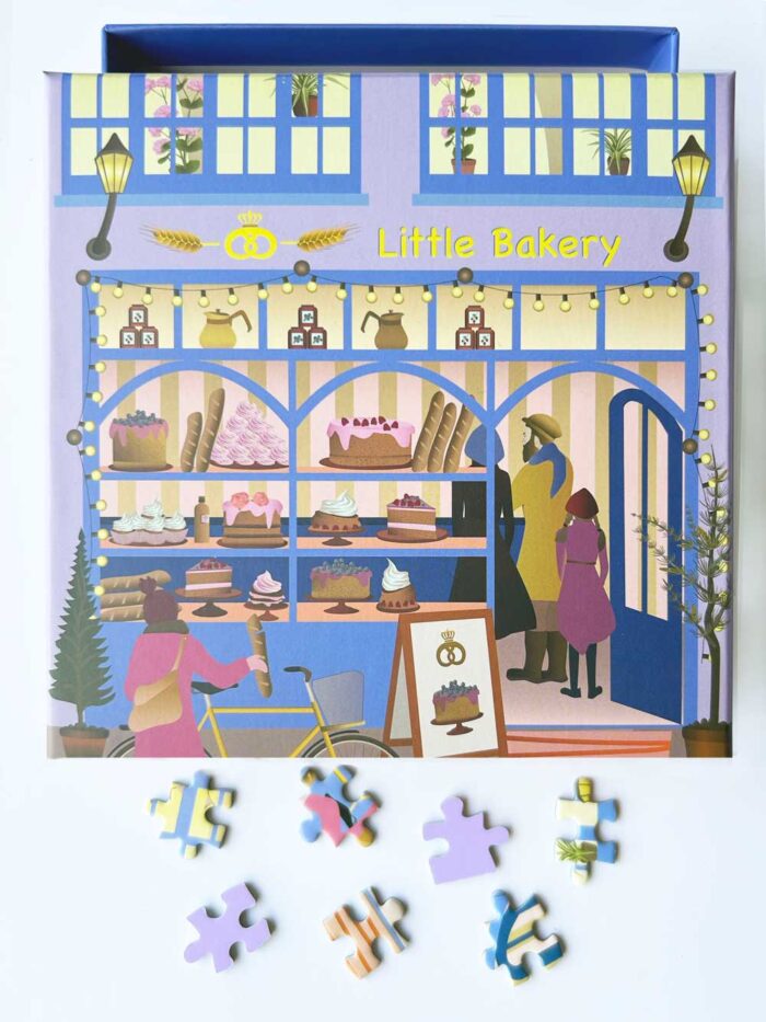 Vissevasse Puzzel 150st Little Bakery