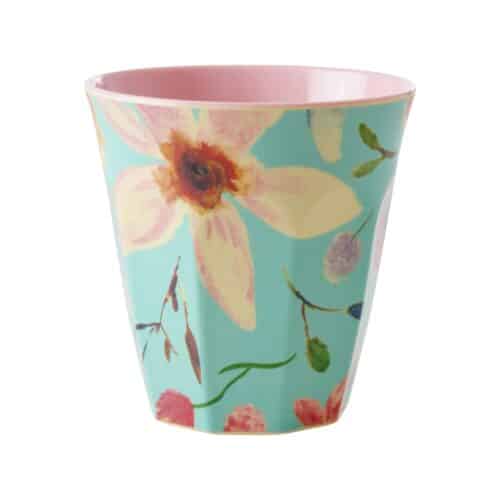 Rice cup M Selma Flower Mint