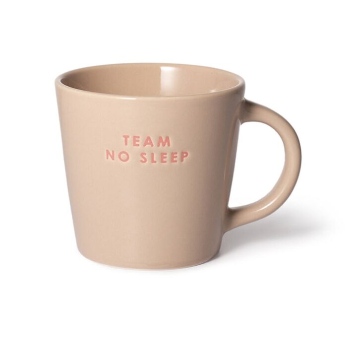 Cappuccinokop Team No Sleep beige