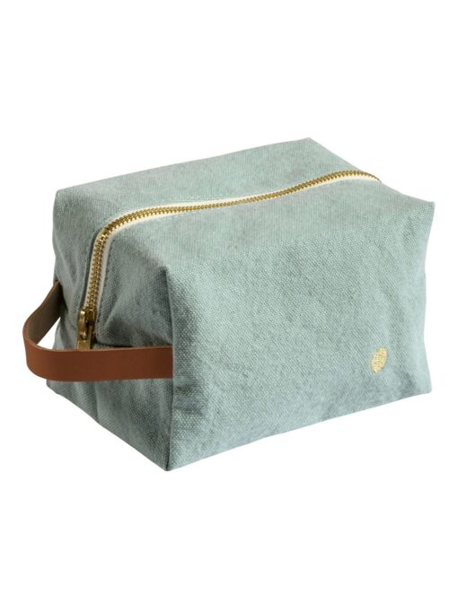 Pouch Cube Iona Celadon small