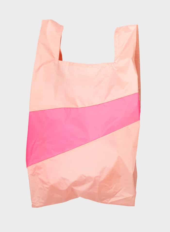 Shopping Bag Large Tone & Fluo Pink