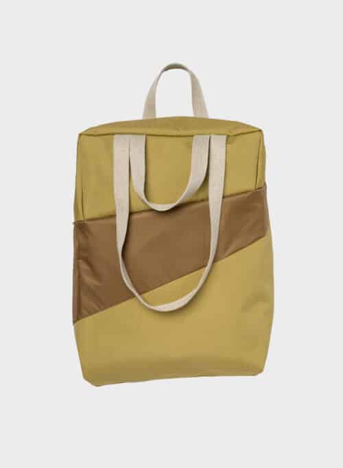 The New Tote Bag Medium Moss & Camel