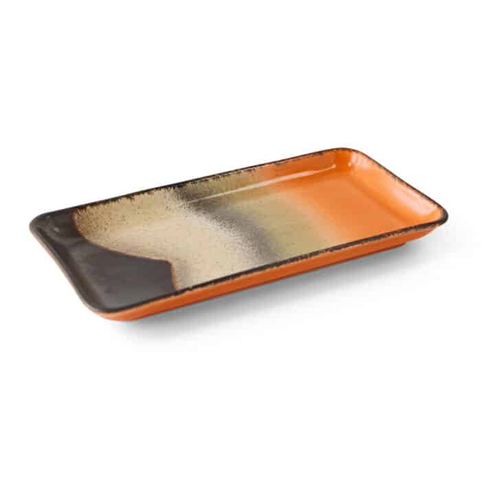 70's ceramic small tray set/2 24hours