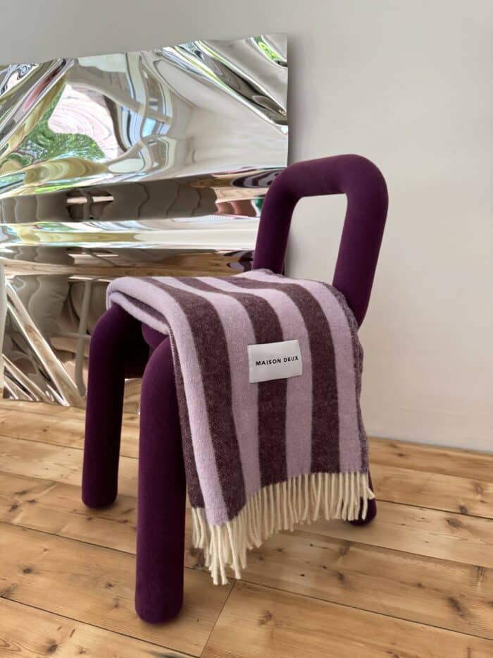 Candy Wrap Blanket Lila Aubergine