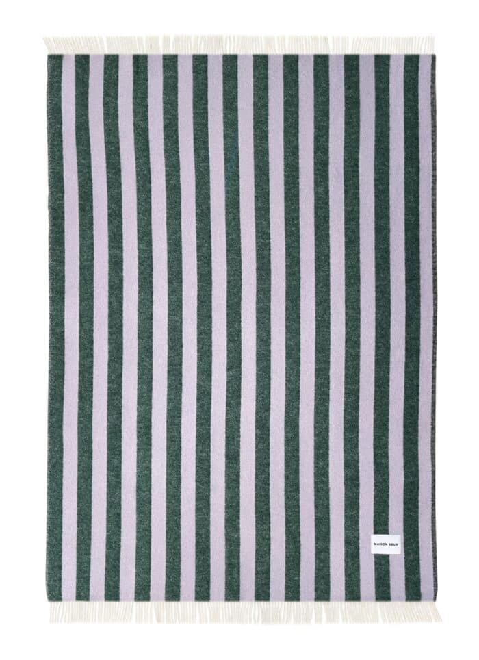 Candy Wrap Blanket Lila Groen