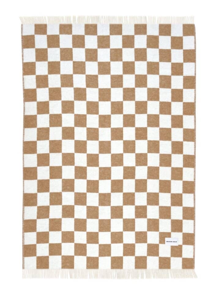 Checkerboard Blanket Terra Wit