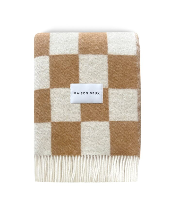 Checkerboard Blanket Terra Wit