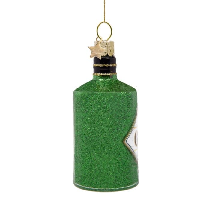 Glazen kerstdecoratie hanger Gin