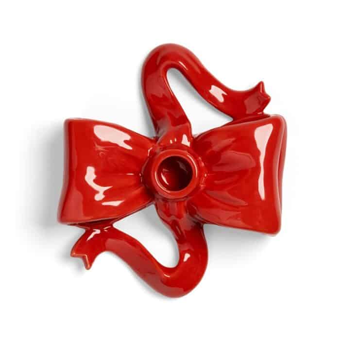 Kandelaar Ribbon Red