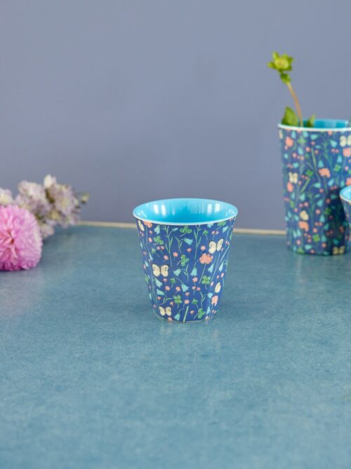 Rice melamine cup Butterfly Field