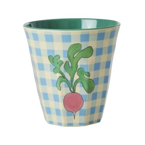 Rice melamine cup Ravishing Radish