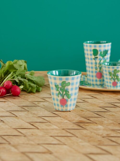 Rice melamine cup Ravishing Radish