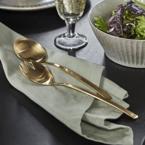 Salad Servers Golden