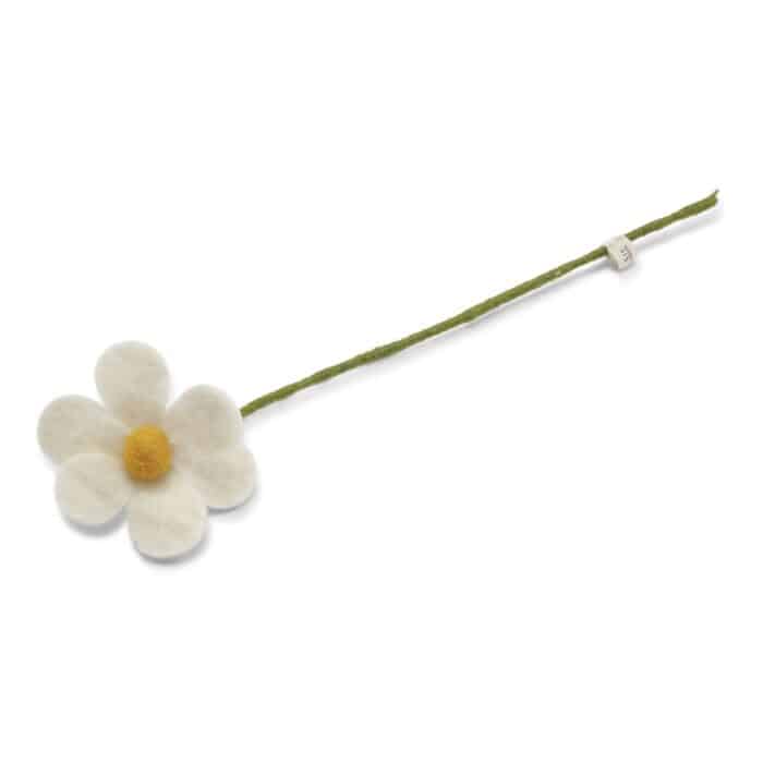 Simple Flower White Vilt