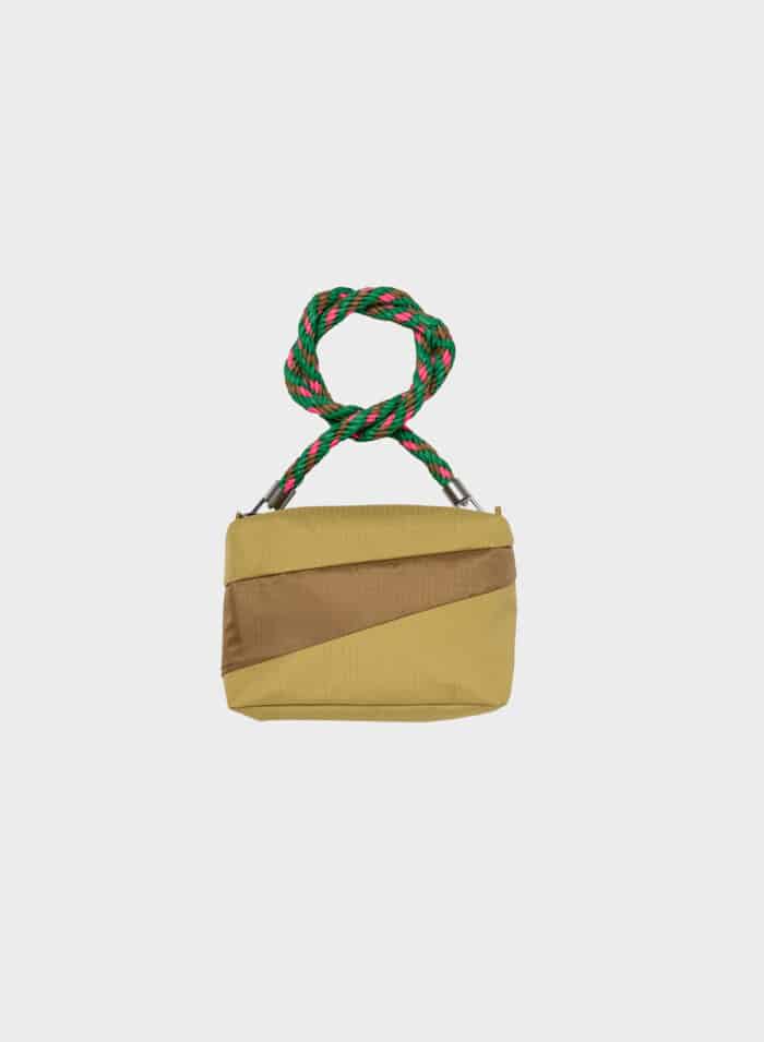 Susan Bijl Bum Bag Small Moss & Camel