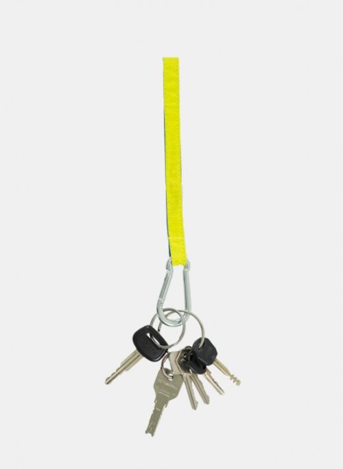 Susan Bijl Keychain Yellow & Blue