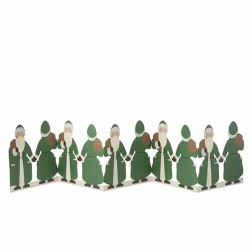 Tafel slinger Santa forest