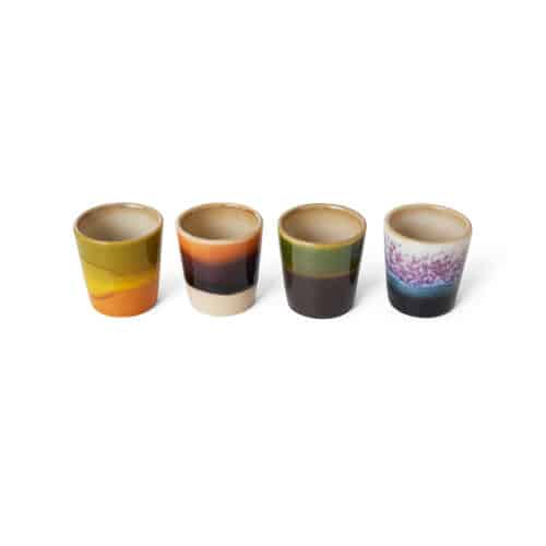 70's ceramic Egg cups Island