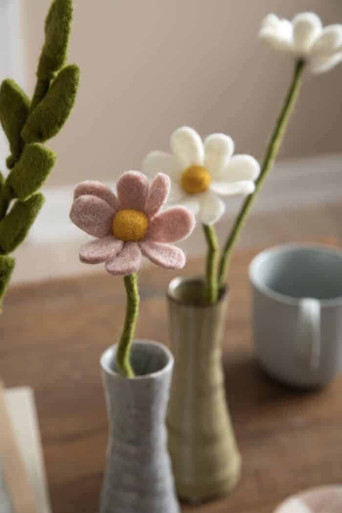 Anemone Dusty Pink Vilt