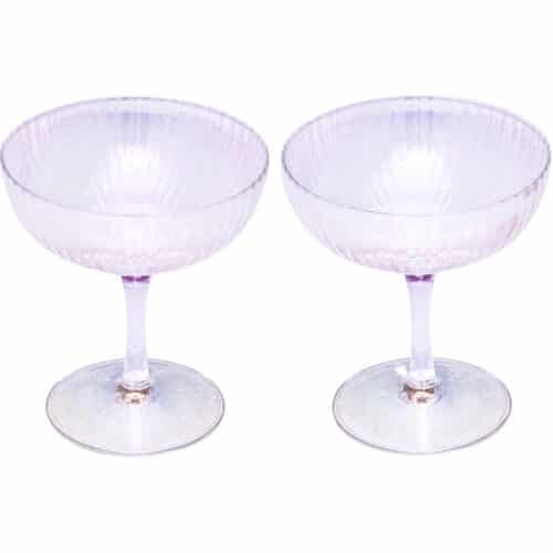 Champagne Coupe set/2