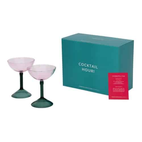 Cocktail glas set/2 Coupe