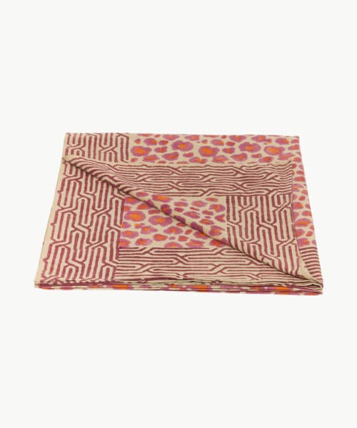 Doing Goods Leopard pink Large Throw