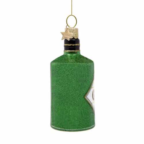 Glazen kerstdecoratie hanger Gin